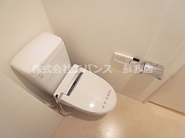 トイレ　ゆったりとした空間のトイレです