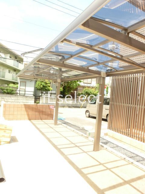 駐車場　駐輪場です