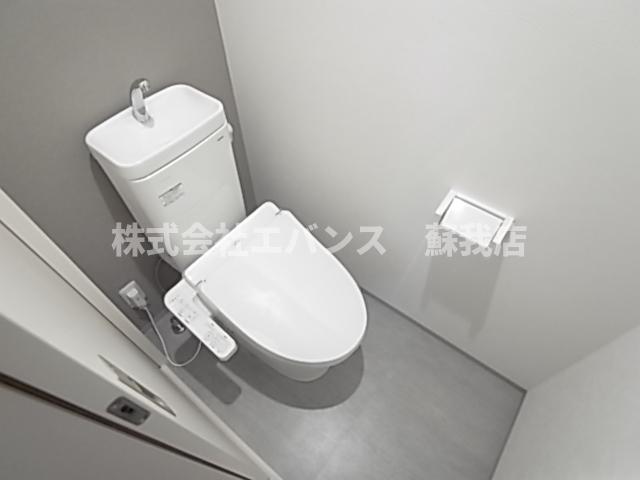 トイレ　ゆったりとした空間のトイレです