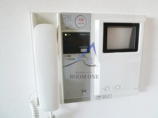 セキュリティ　モニター付インターホンです。