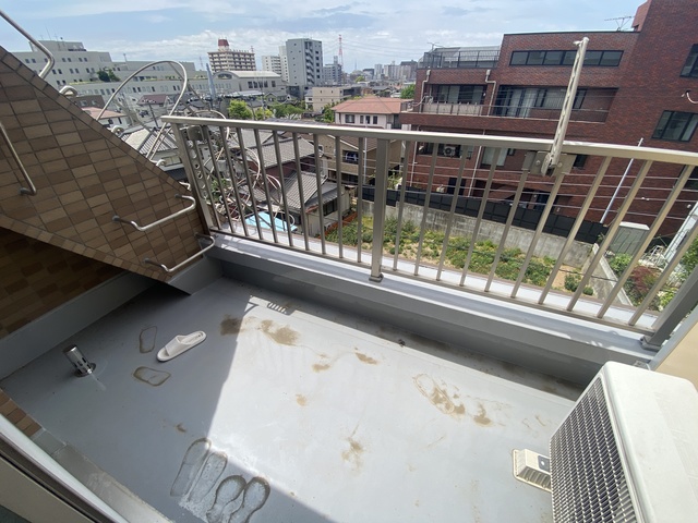 バルコニー　ほっとする景色。