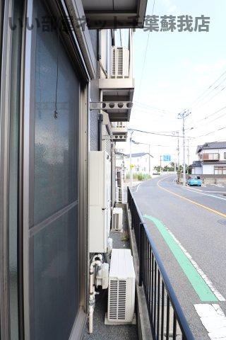 バルコニー　落ち着いた時間を過ごせるバルコニーです
