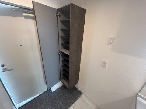 玄関　明るい玄関です