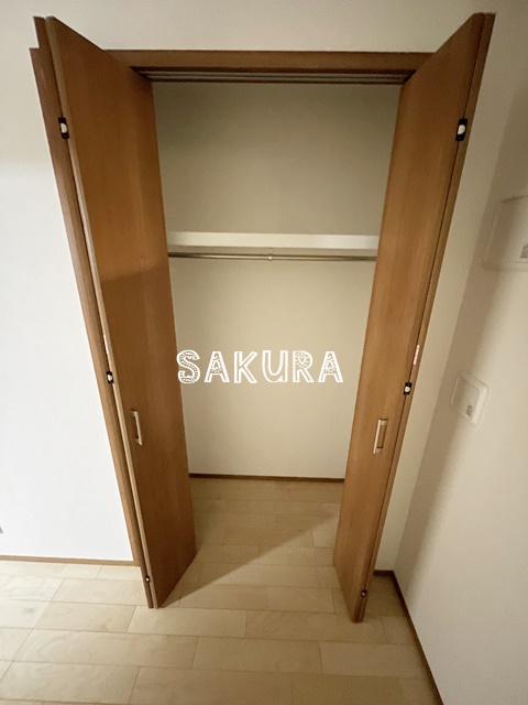 収納　お荷物の多い方でも安心のクローゼット付き♪