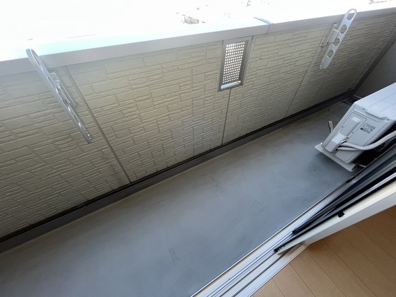 バルコニー　※別部屋の写真です