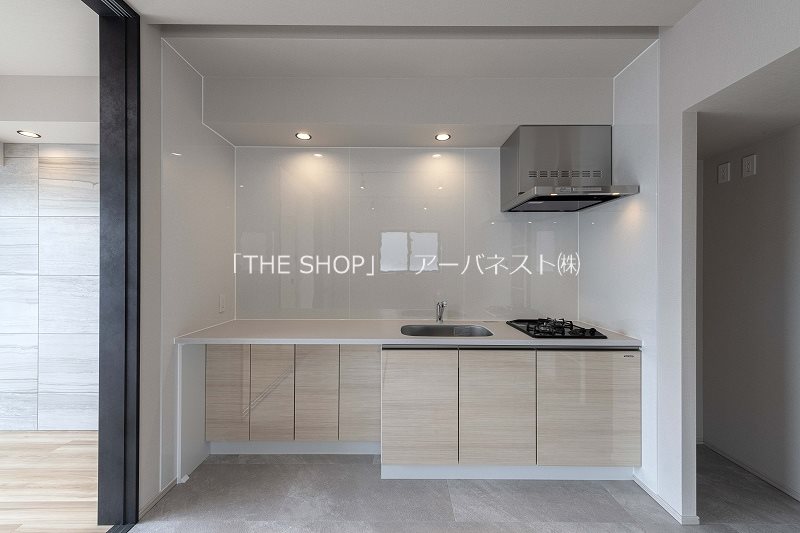 キッチン　作業スペース広めのキッチン