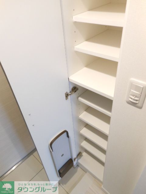 収納　ちょっとした収納スペースも充実しています