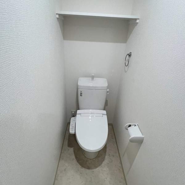近鉄長野線 富田林駅 徒歩3分 3階建 築1年のトイレ写真