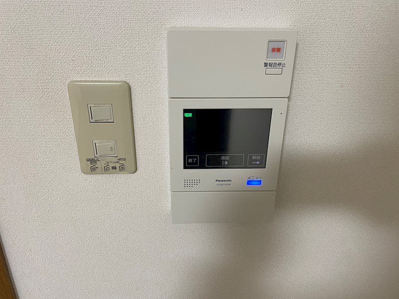 セキュリティ　210号室（2023.3.27撮影分）