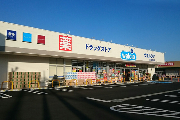ドラックストア　ウエルシア古河東牛谷店（ドラッグストア）まで1379m