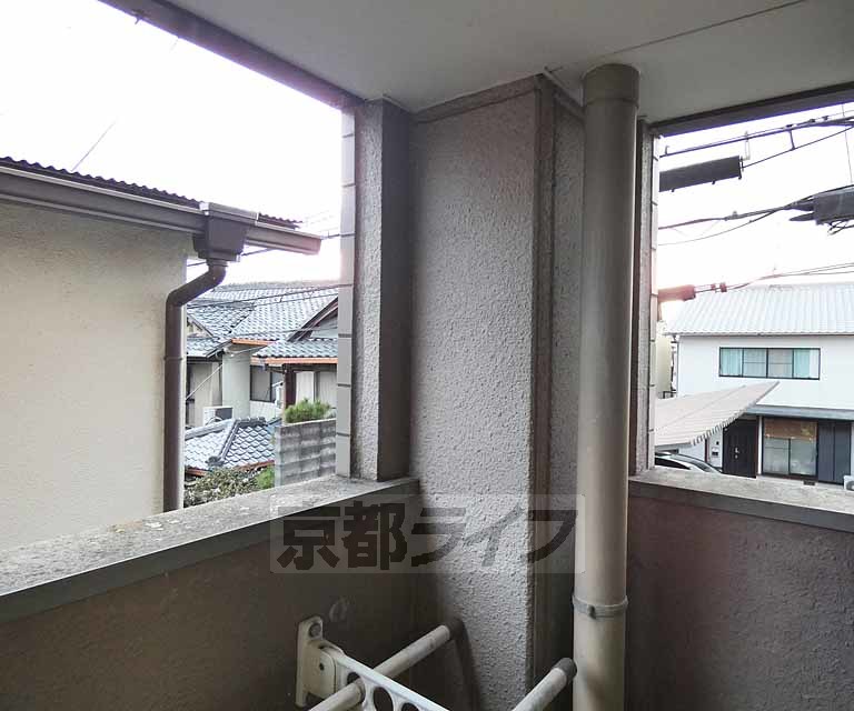 眺望　ベランダからの風景。