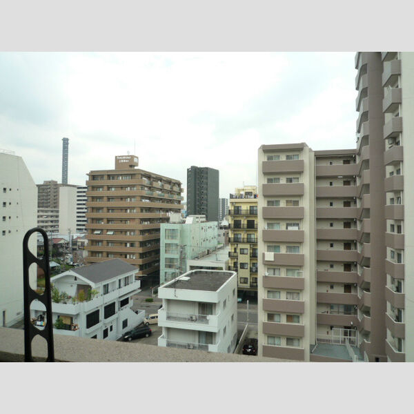 眺望　上階からの眺望。
