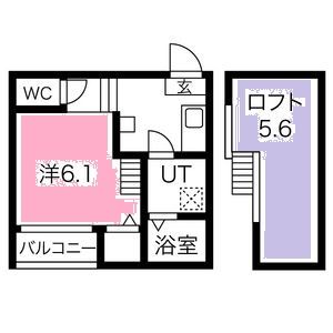 グランビル上小田井の間取り写真