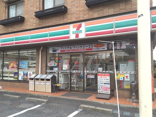 コンビニ　セブンイレブン松戸栗山店（コンビニ）まで605m