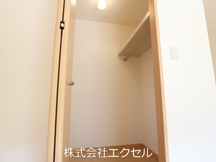 収納　ウォークインクローゼット完備♪