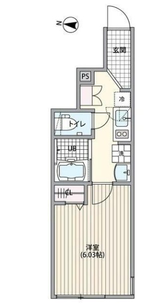東京メトロ有楽町線 平和台駅 徒歩15分 3階建 築11年の間取り写真