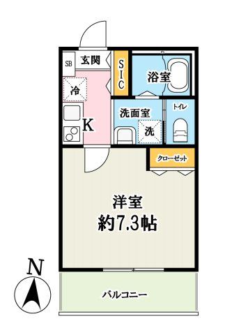 西武新宿線 所沢駅 徒歩10分 3階建 新築の間取り写真