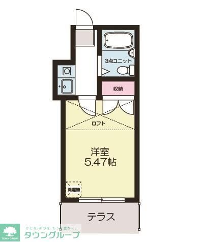 ヴァルム鶴瀬の間取り写真