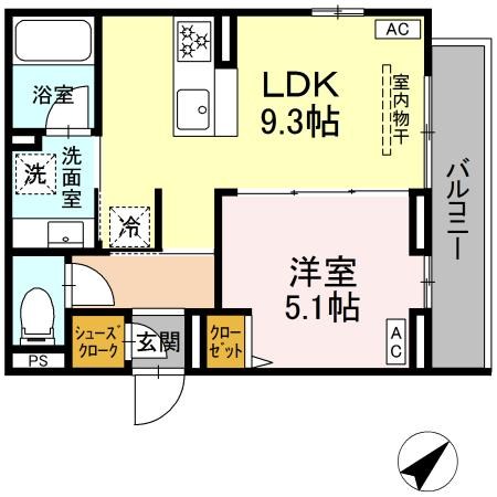 ジェルベーラ東柏ケ谷の間取り写真