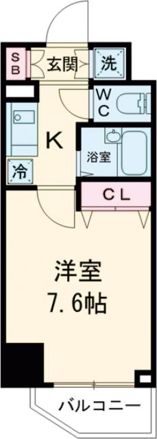 レジディア大島の間取り写真