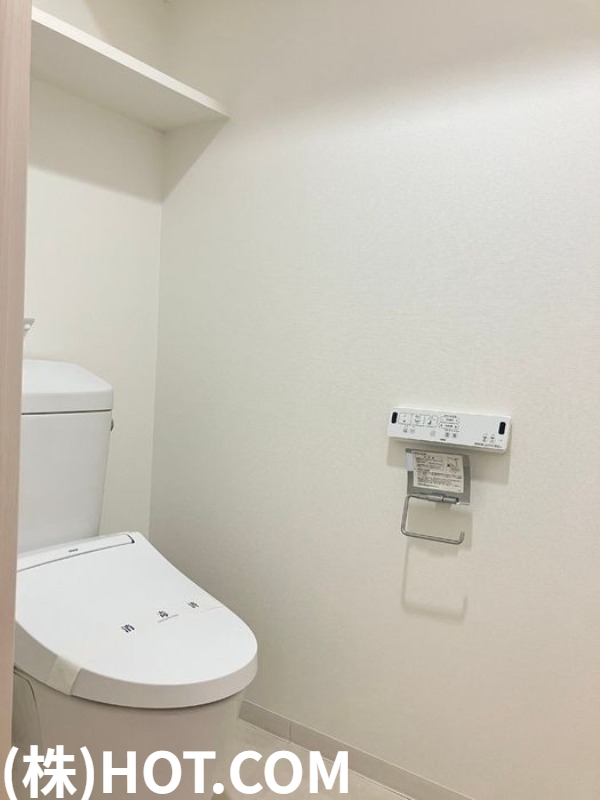地下鉄空港線 祇園駅 徒歩5分 8階建 築4年のトイレ写真