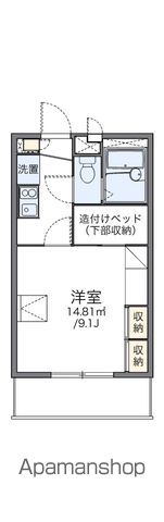 レオパレス浜野一丁目の間取り写真