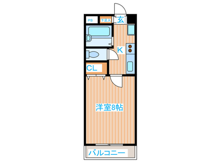 La パラドールの間取り写真