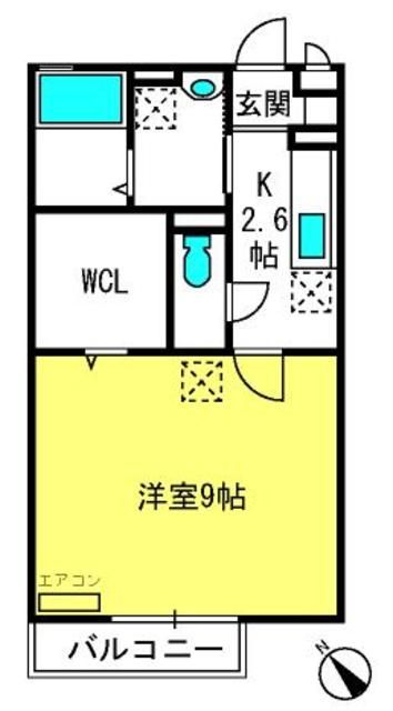 リビングタウン三橋の間取り写真