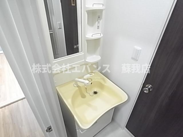 洗面設備　別号室の写真になります。