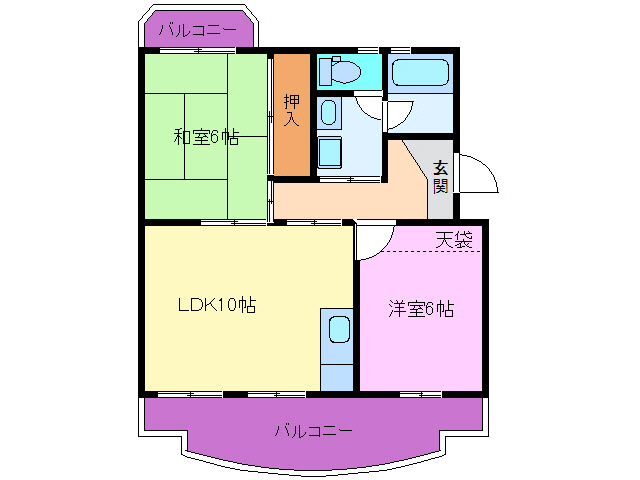 駿東郡長泉町本宿のマンションの間取り