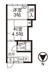 へるめすヴィラの間取り