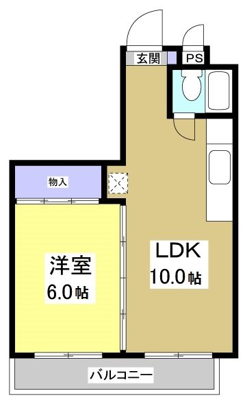 セントラルハイツの間取り