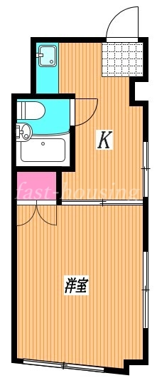 東京都三鷹市下連雀６（マンション）の賃貸物件の間取り