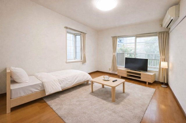 居室・リビング　家具配置イメージ画像です