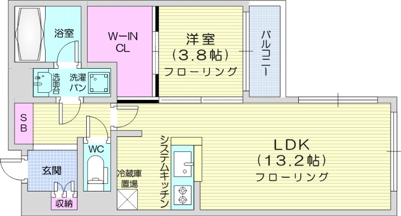 TheEightの間取り