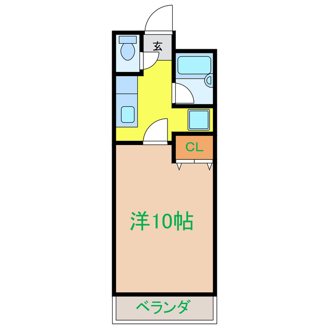 メゾン南昭和の間取り