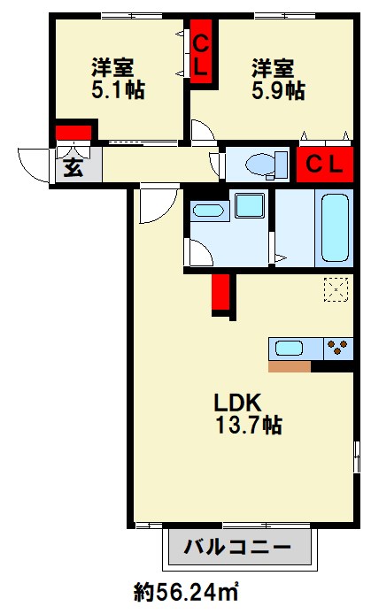 since2020　北の間取り