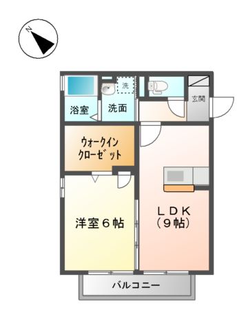 ル　レーブの間取り