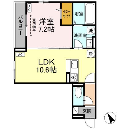 リベラマーロVの間取り