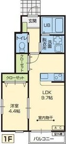 花巻市里川口町築5年の間取り