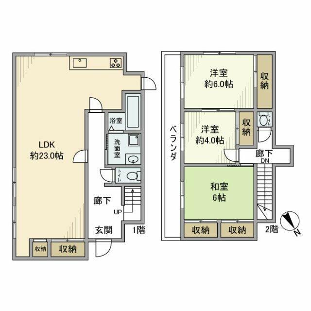 岡崎戸建の間取り