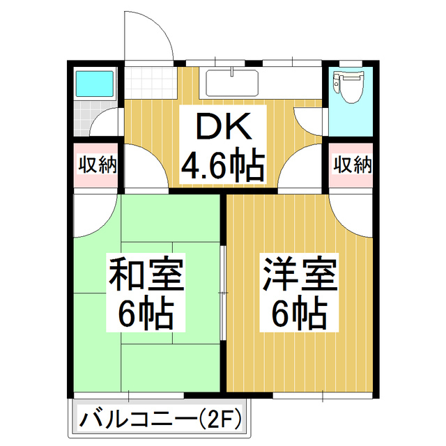 フォーブル四季の間取り