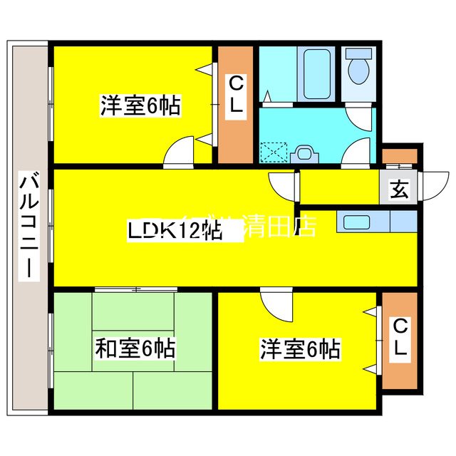 Ｒ４ＴＭビルの間取り