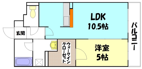 ラ・テール段原の間取り