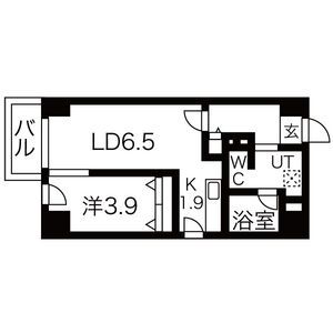 LEE東札幌 A棟の間取り