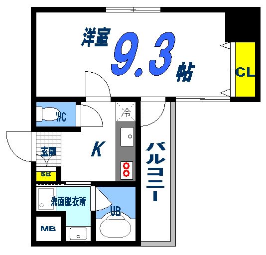 【FK BLDの間取り】