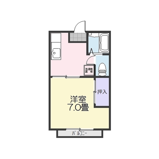 フォレストミワの間取り