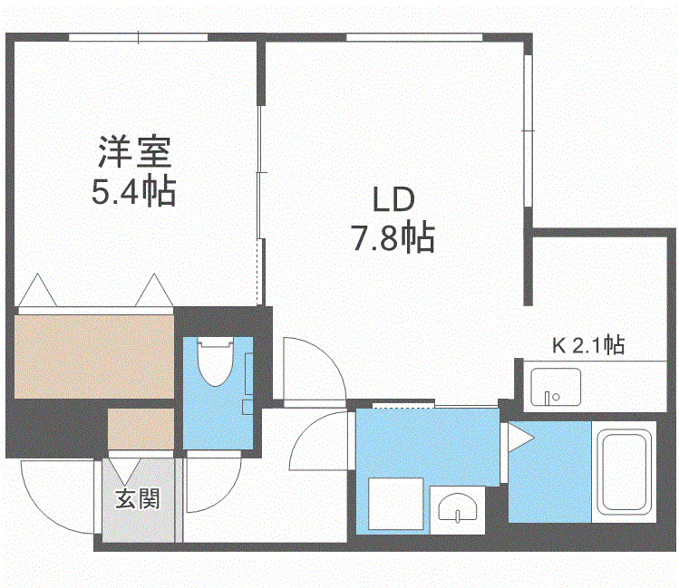 Ｂｒｉｌｌｅｒ　ＭＯＴＯＭＡＣＨＩ（ブリエ　モトマチ）の間取り