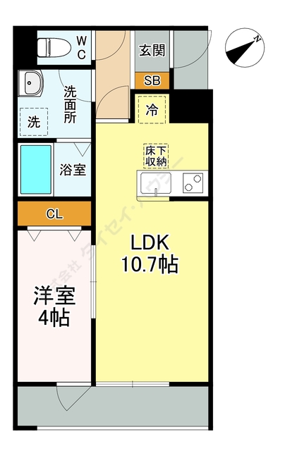 リーブルファイン淵野辺の間取り