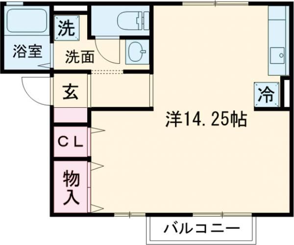 三重郡川越町大字豊田のアパートの間取り